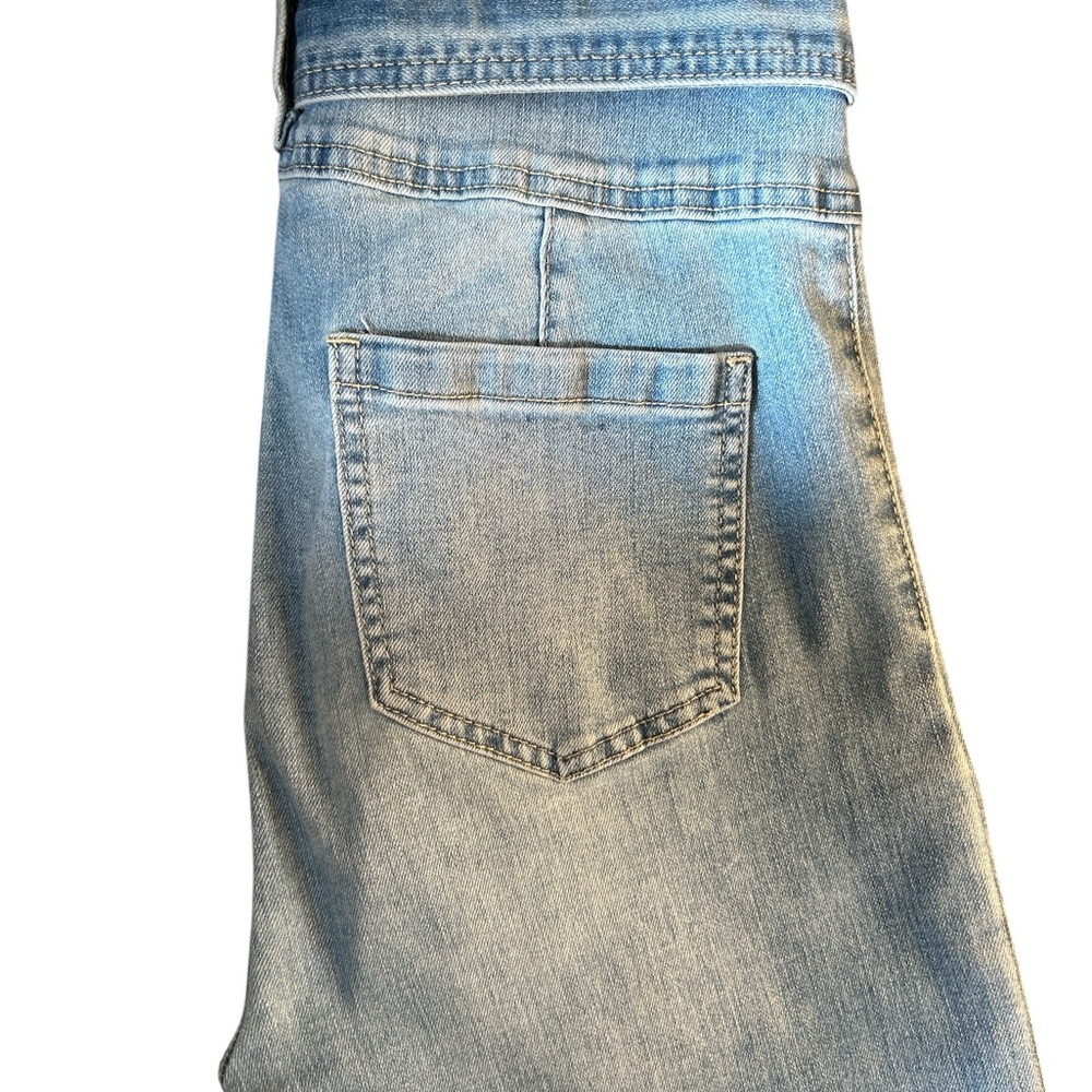 Flying Tomato Women’s Blue Wide Leg Jeans. Size L - Picture 6 of 9